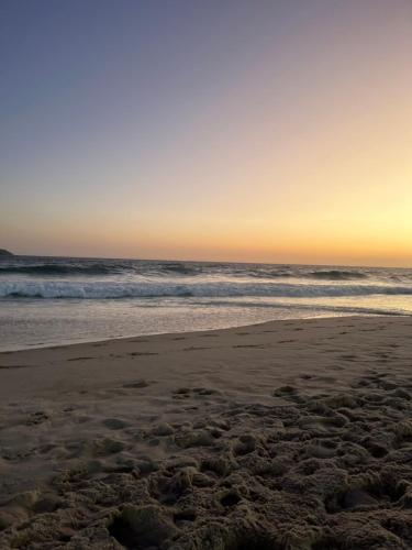 Een strand bij of vlak bij de homestay