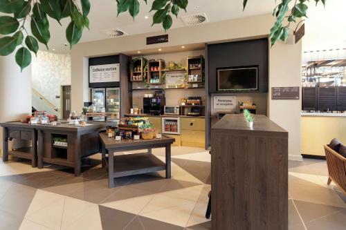Χώρος καθιστικού στο Hilton Garden Inn Doncaster Racecourse
