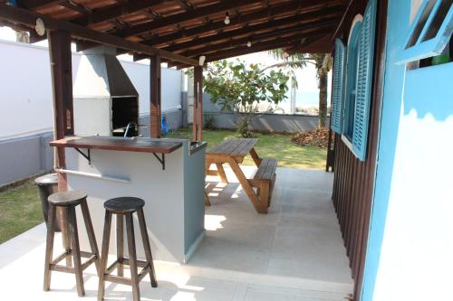 Balkoni atau teres di Casa das Ondas