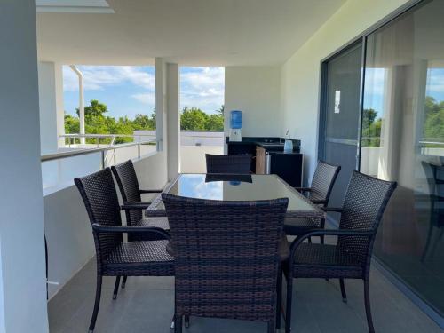 Χώρος καθιστικού στο Malipaj Apartments