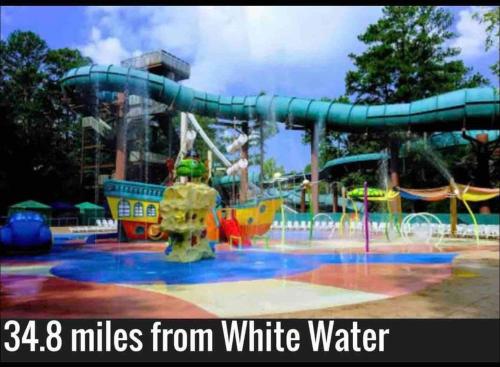 miles from white water at a water park at Fortress of Solitude in Powder Springs