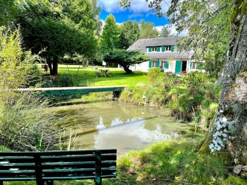 Maison normande sur parc arboré ambiance bucolique
