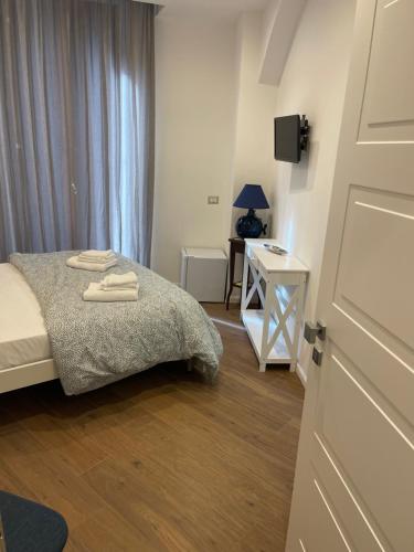 Katil atau katil-katil dalam bilik di B&B Vietri Centro 2