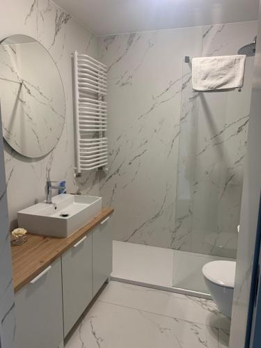 Bilik mandi di Apartament Hebanowa