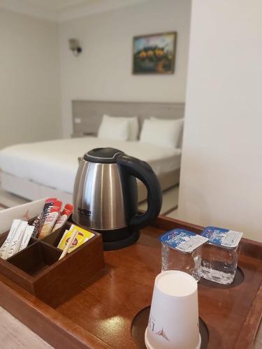 Postel nebo postele na pokoji v ubytování Marina Park Hotel