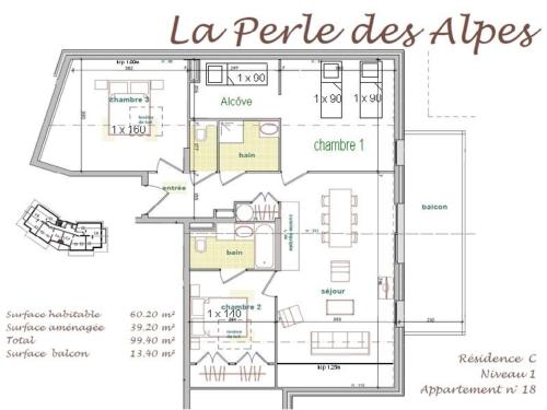 Appartement Les Saisies, 4 pièces, 7 personnes - FR-1-594-87