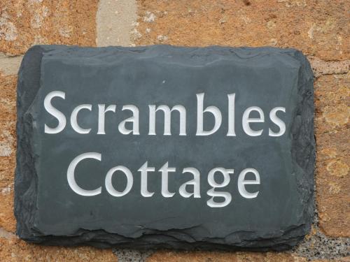 Certifikát, hodnocení, plakát nebo jiný dokument vystavený v ubytování Scrambles Cottage