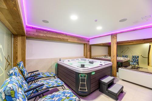 Hotel DUKATにあるベッド