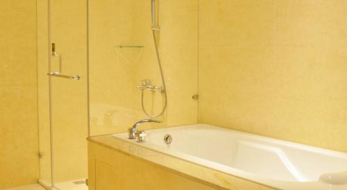 Koupelna v ubytování Hotel Formosa