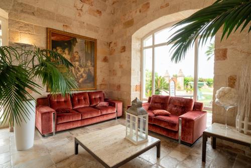 Χώρος καθιστικού στο San Tommaso Hotel