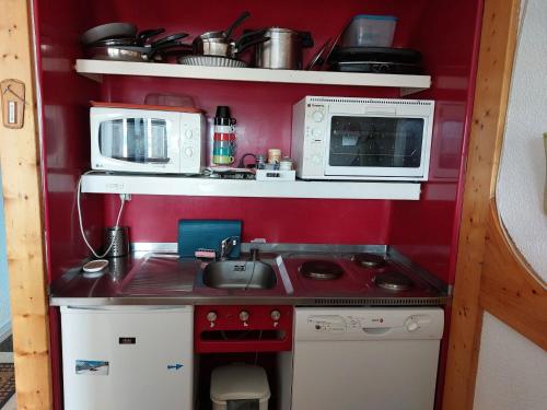 Appartement 2 pièces 5 pers, balcon, wifi, Arcs 1800 - FR-1-411-193