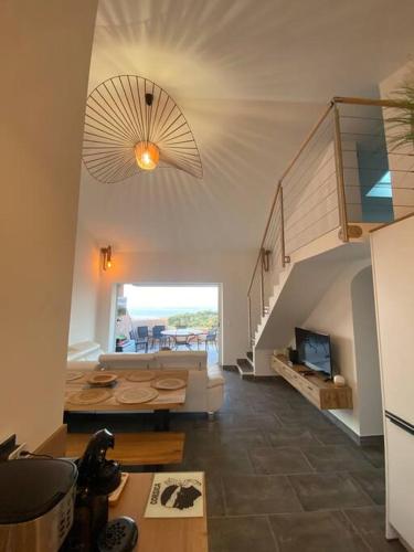 villa CASA TOTTI vue mer avec piscine