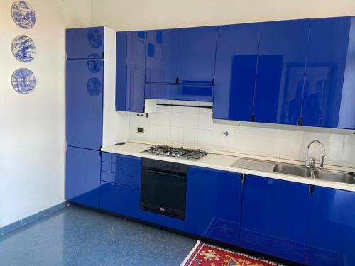 Cucina o angolo cottura di Casa in Centro