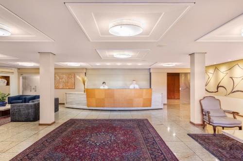 Vstupní hala nebo recepce v ubytování Hotel Crystal