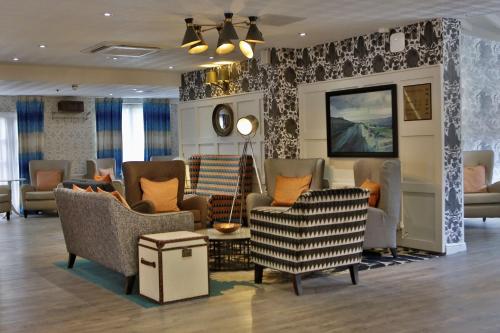 Posezení v ubytování DoubleTree by Hilton York