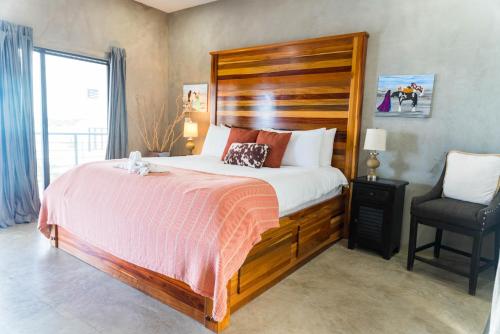 Playa De Sala Boutique Hotelにあるベッド