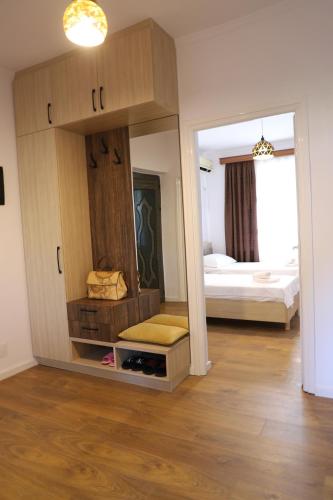 Cama o camas de una habitación en Daniel City Center Apartment