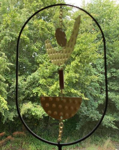 a person is hanging from a tree at Chez Isa in Faymonville
