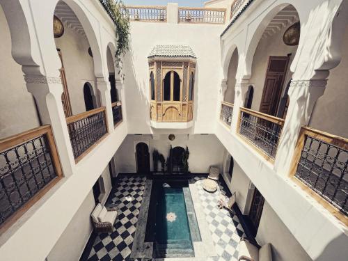 Balcon ou terrasse dans l'établissement Riad LallaBaya