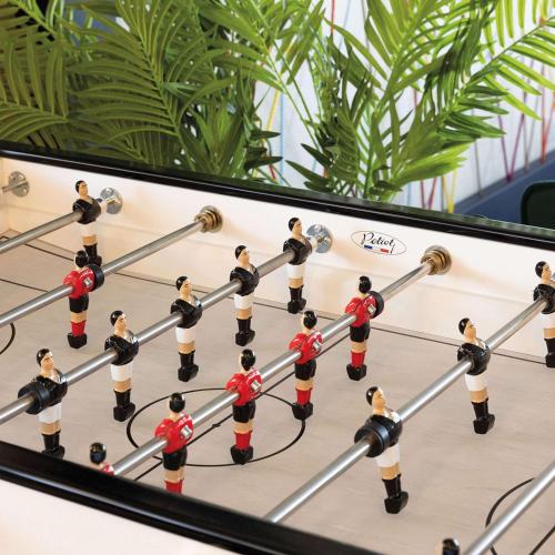 a close up of a toy army chess set at Hampton by Hilton Tours Centre, France in Tours
