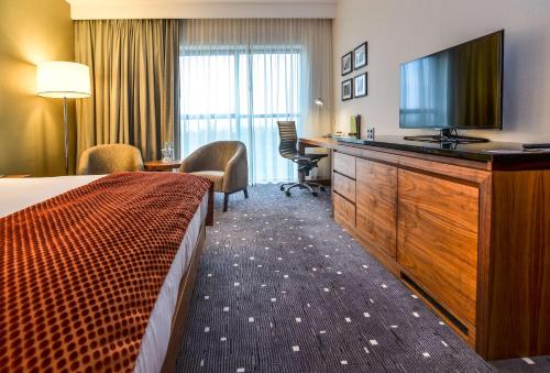 โทรทัศน์และ/หรือระบบความบันเทิงของ DoubleTree by Hilton Łódź