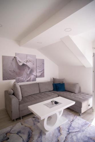 Posezení v ubytování Luxury Apartments Milićević