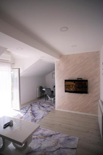 Posezení v ubytování Luxury Apartments Milićević