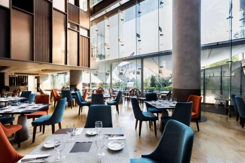 Posezení v ubytování Doubletree By Hilton Mexico City Santa Fe