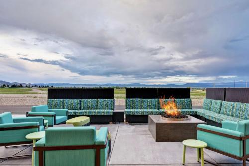 Zona de estar de Home2 Suites By Hilton Helena