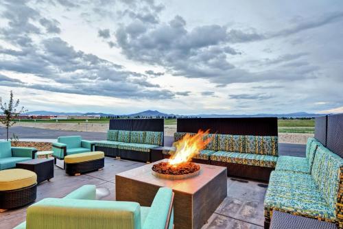 Zona de estar de Home2 Suites By Hilton Helena