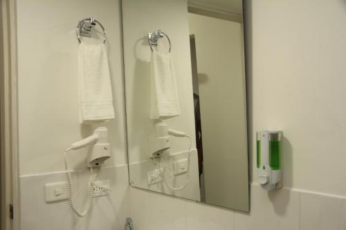 Koupelna v ubytování Almaviva Casa Hotel