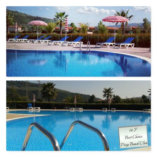 Πισίνα στο ή κοντά στο PIZZO BEACH CLUB 14F