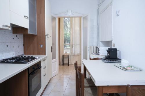 Kuchyň nebo kuchyňský kout v ubytování Casina modesta