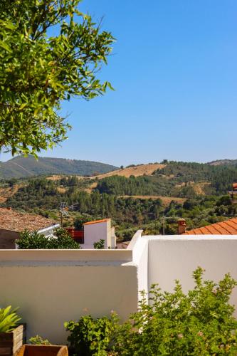 a view from the roof of a house at El Patio de los Naranjos in Guadalupe
