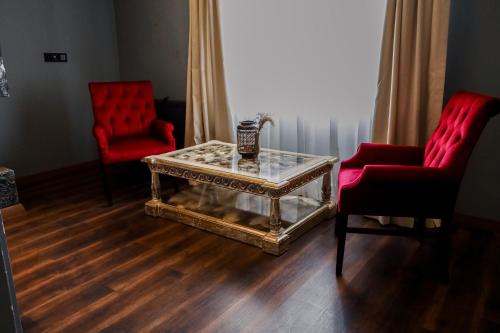 Posezení v ubytování Adess Otel