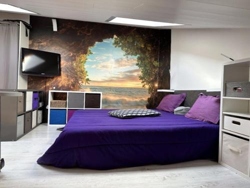 JOLI ET SPACIEUX STUDIO AVEC GARAGE AU BORD DE MER