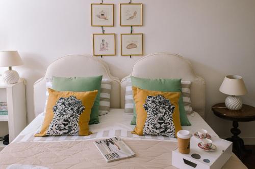 Ліжко або ліжка в номері Delizioso Appartamento in zona Vaticano