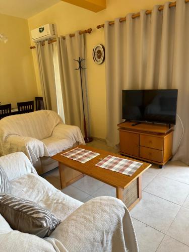 Μια τηλεόραση ή/και κέντρο ψυχαγωγίας στο Vergi Apartments