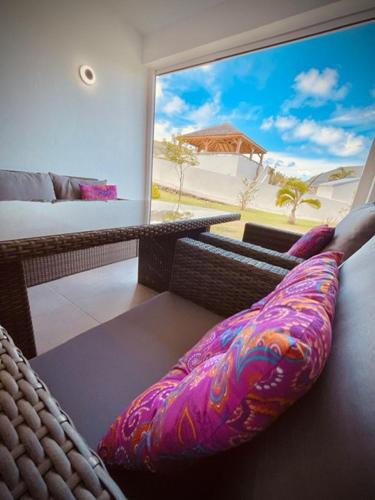 Posezení v ubytování Magnifique appartement proche de la mer