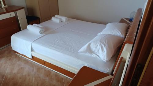 Postel nebo postele na pokoji v ubytování Mairymairy