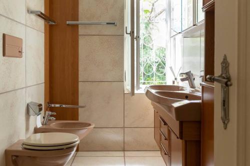 Et badeværelse på Apartment Anna