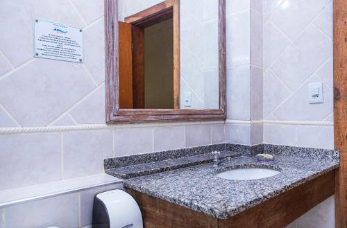 Ένα μπάνιο στο Hotel Alemão Beach de Ilhabela