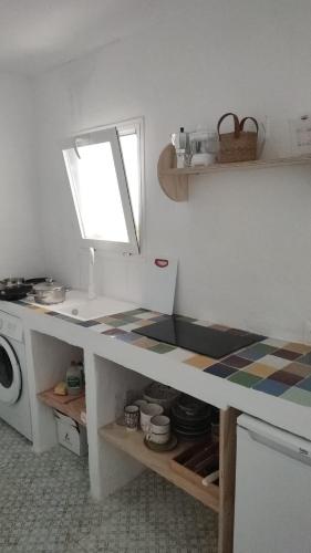 Estudio recién reformado en patio andaluz
