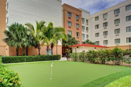 Zahrada ubytování Homewood Suites by Hilton West Palm Beach