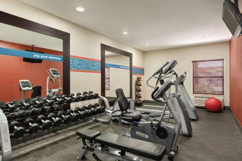 Fitness centrum a/nebo fitness zařízení v ubytování Hampton Inn San Angelo