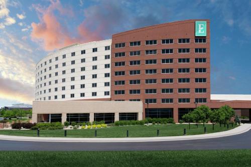 a rendering of a large office building at Embassy Suites Loveland Conference Center in Loveland