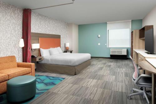 Гостиная зона в Home2 Suites By Hilton Marysville