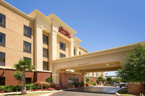 a rendering of the front of a hotel at Hampton Inn and Suites San Antonio Airport in San Antonio
