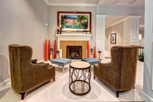 Area soggiorno di Hilton Garden Inn Nashville Brentwood