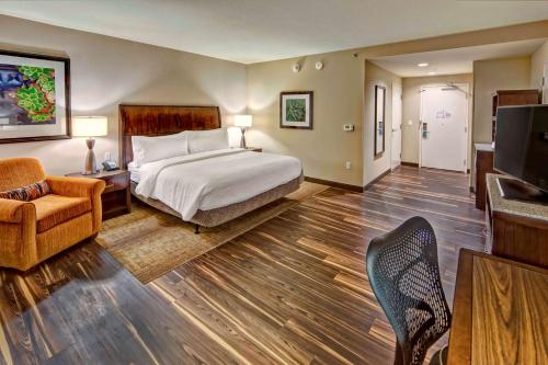 TV o dispositivi per l'intrattenimento presso Hilton Garden Inn Nashville Brentwood